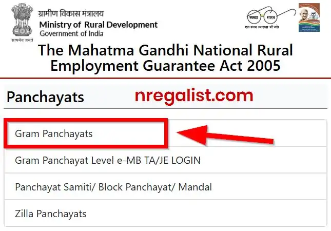 NREGA List Gram Panchayat 2026